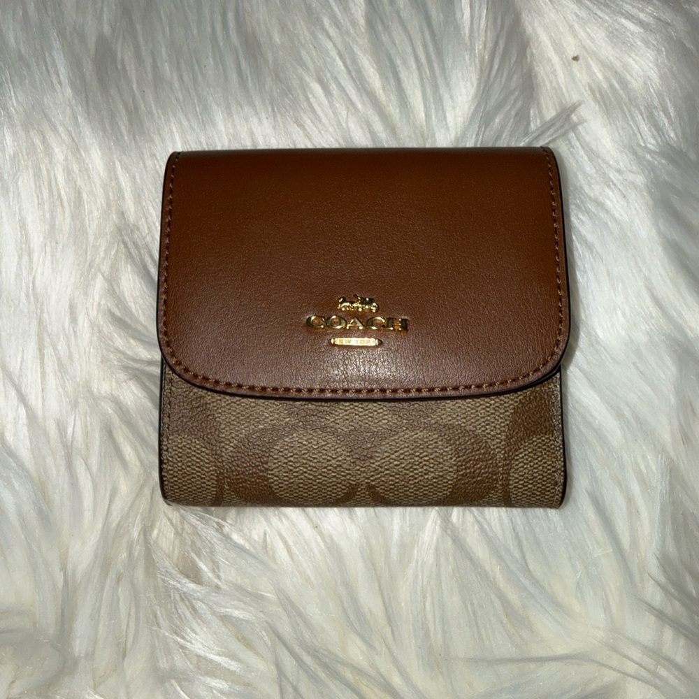 Coach Two-Tone Brown Women's Wallet
